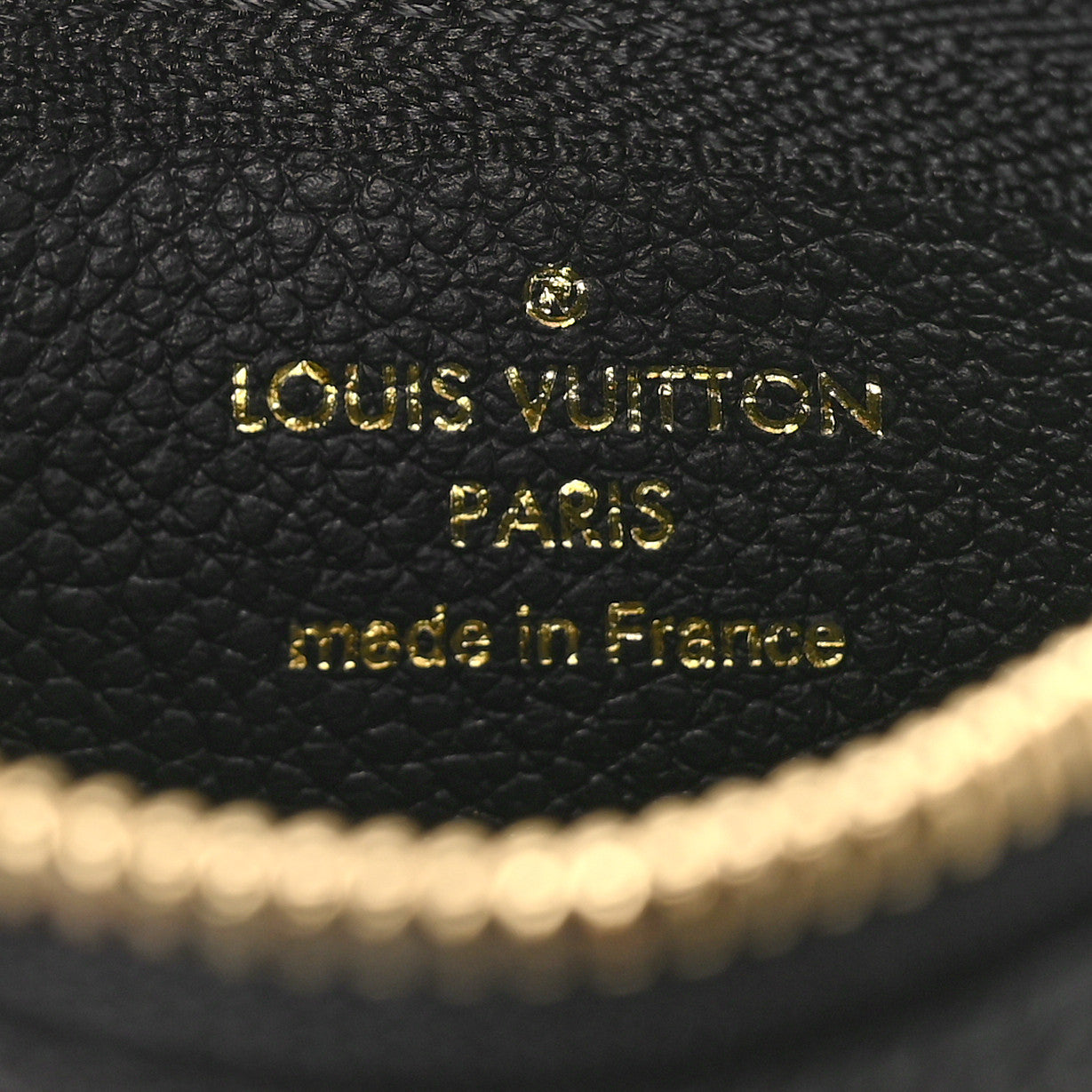 Louis Vuitton Empreinte Monogram Giant Key Pouch Black 6 of 8