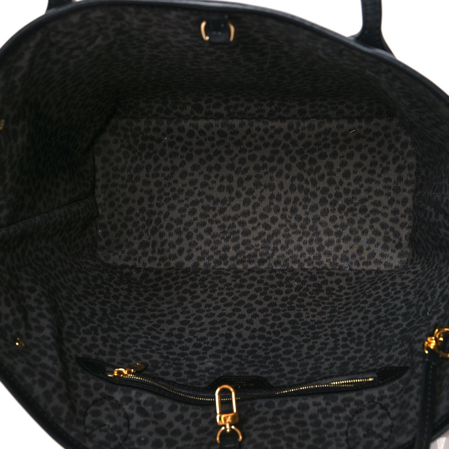 Louis Vuitton Monogram Giant Wild At Heart Neverfull MM Black 6 of 11