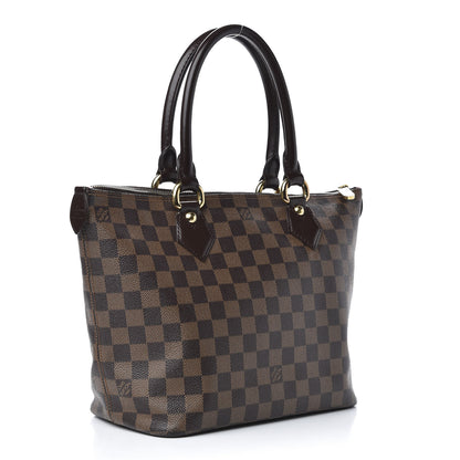 Louis Vuitton Damier Ebene Saleya PM 3 of 11