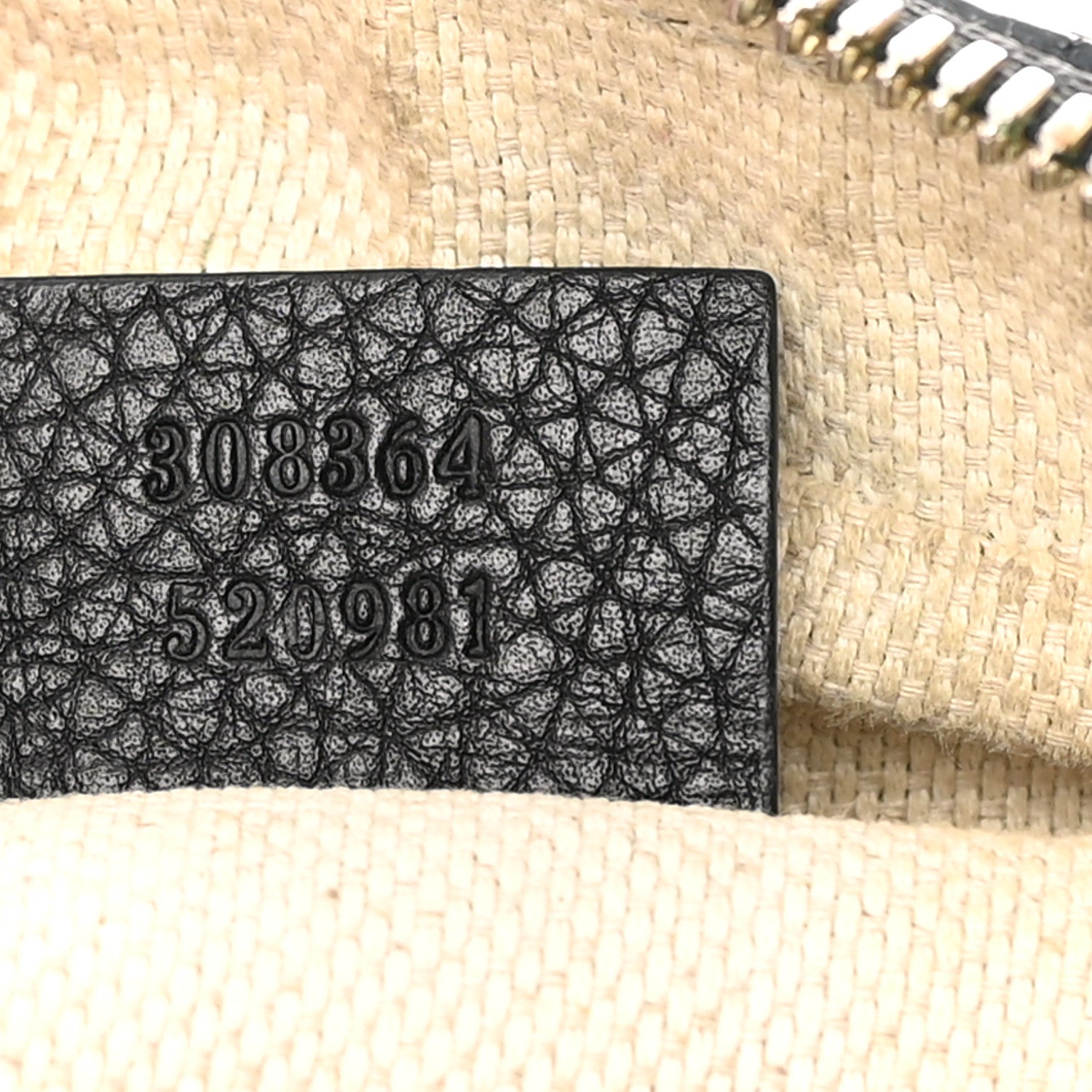 Gucci Pebbled Calfskin Small Soho Disco Bag Black 7 of 18