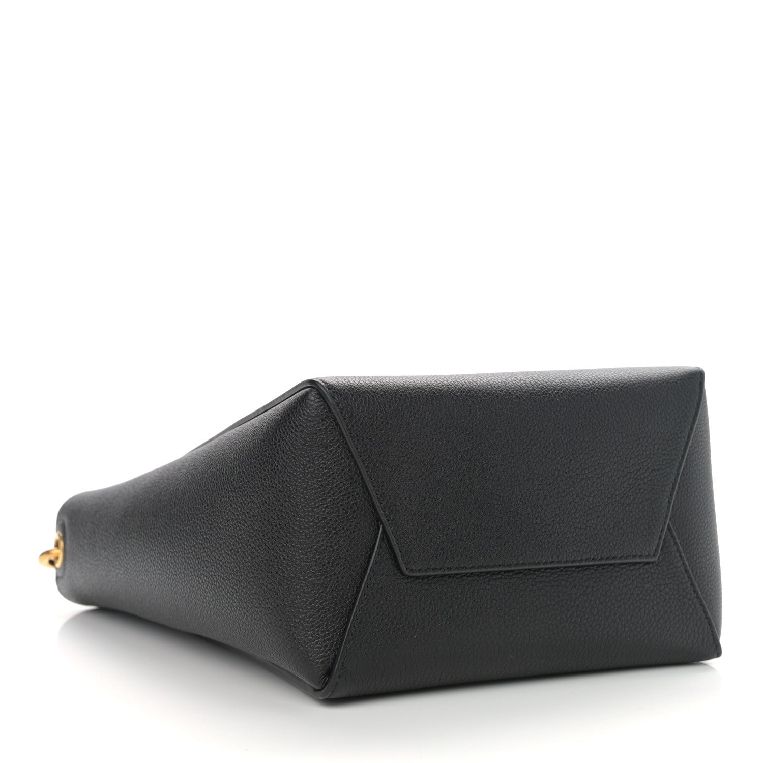 Celine Soft Grained Calfskin Small Sangle Bucket Bag Black 4 of 8