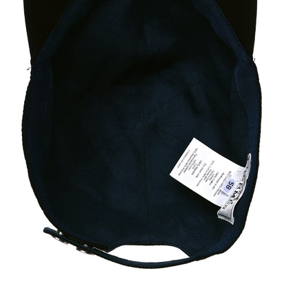 Hermes Cotton Viscose Hat 58 Black 4 of 4