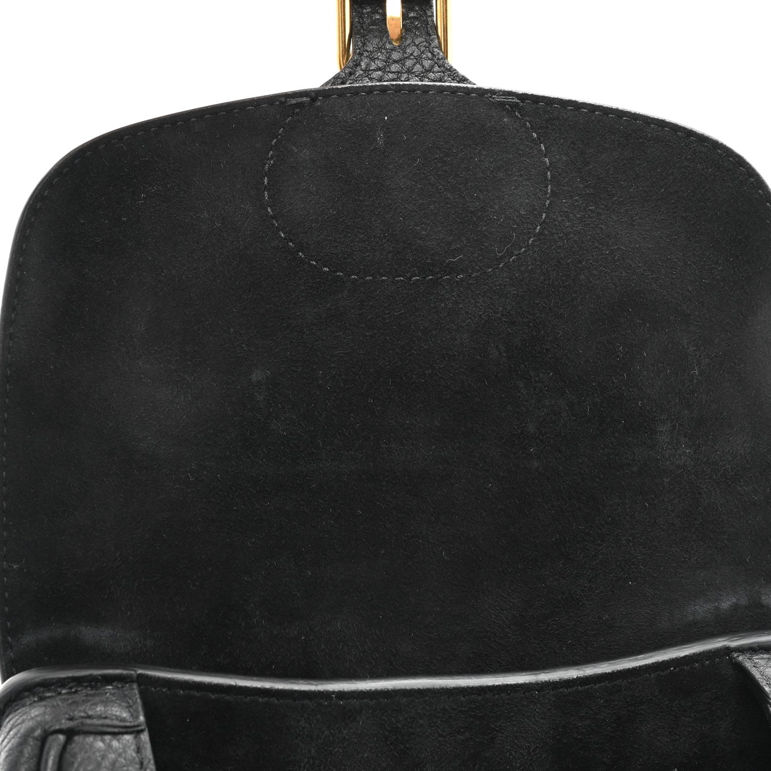 Christian Dior Grained Calfskin Small Bobby Flap Black 9 of 10