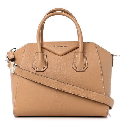 Givenchy Sugar Goatskin Small Antigona Light Beige 1 of 12