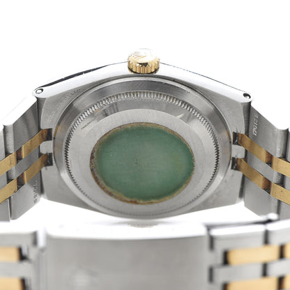 Rolex Stainless Steel 18K Yellow Gold 36mm Oysterquartz Datejust Watch Champagne 17013 5 of 5