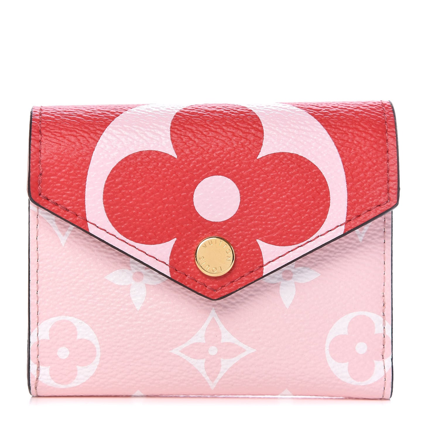 Monogram Giant Zoe Wallet Rouge Rose