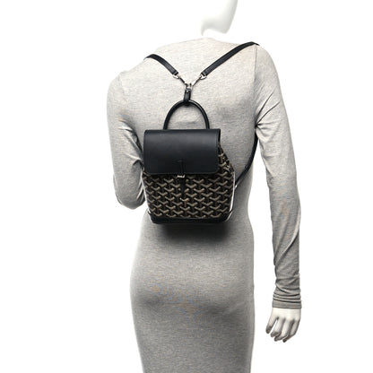 Goyard Goyardine Calfskin Mini Alpin Backpack Black 2 of 9