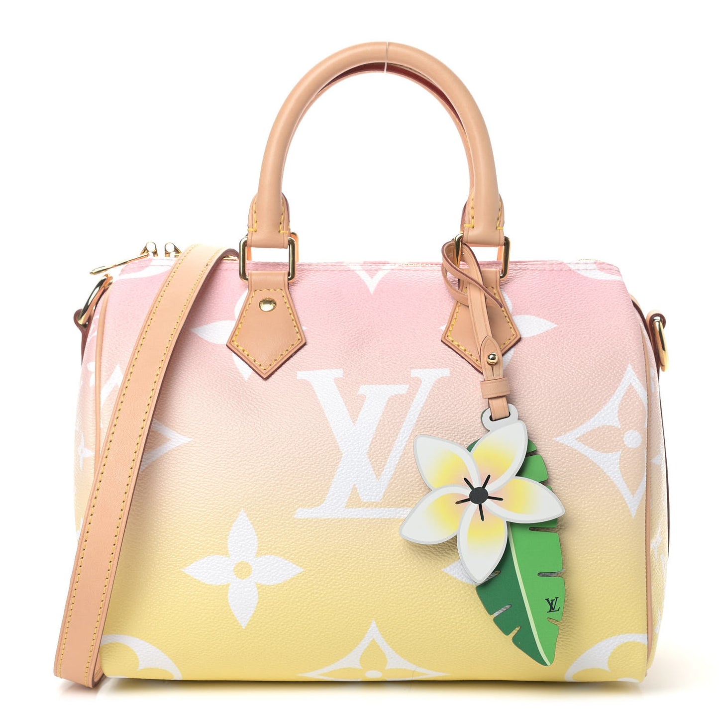Monogram Giant By The Pool Speedy Bandouliere 25 Light Pink