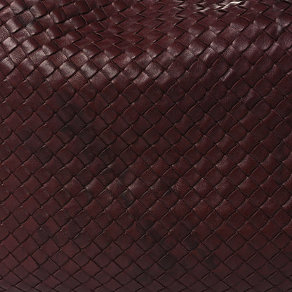 Bottega Veneta Intagli Intrecciato Large Veneta Hobo Dark Red 8 of 10