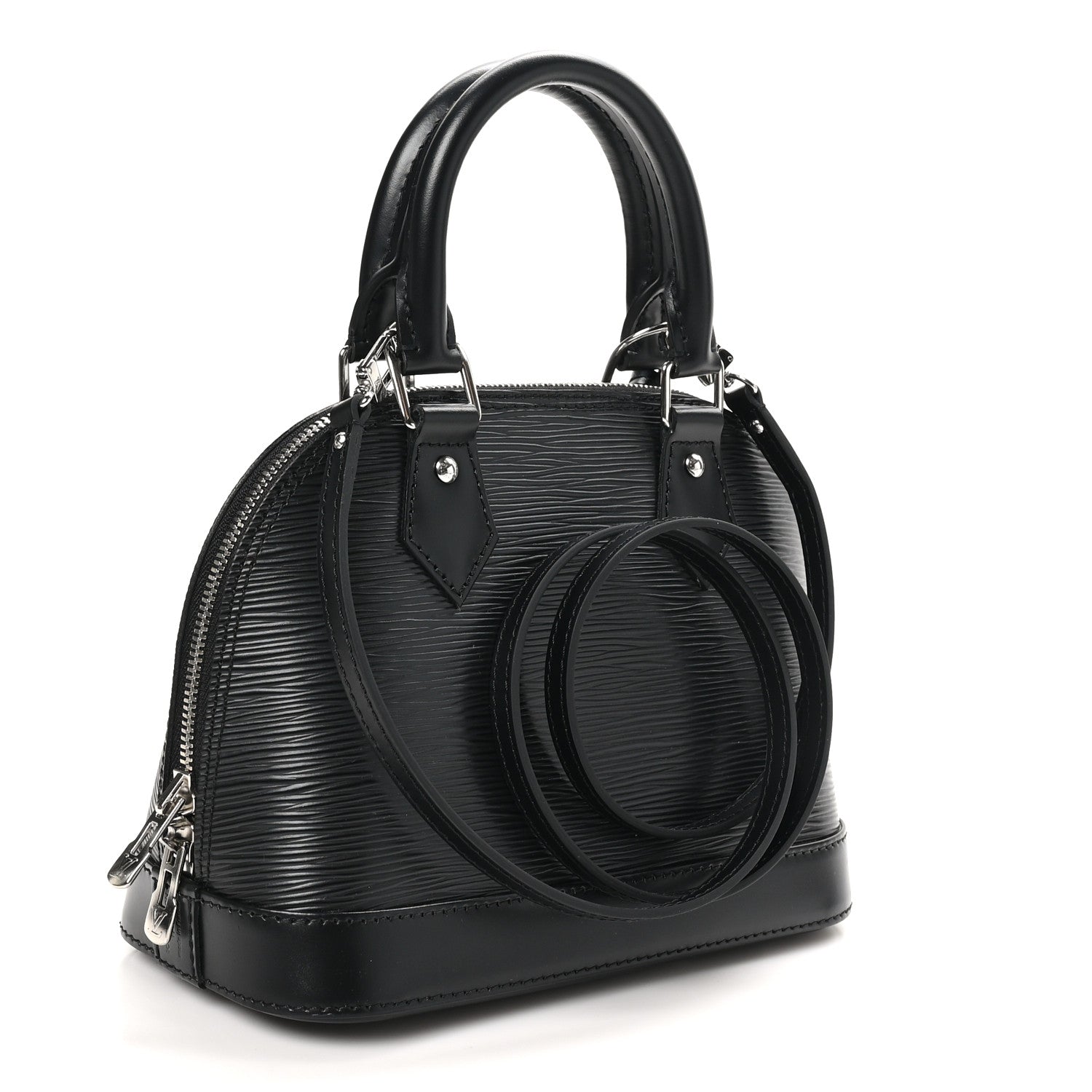 Louis Vuitton Epi Alma BB Black 3 of 9