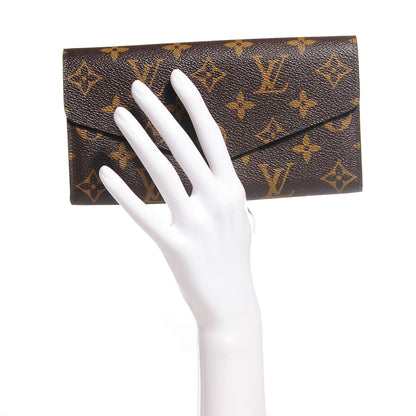Louis Vuitton Monogram Sarah Wallet NM 2 of 9