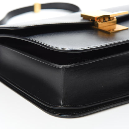 Celine Box Calfskin Medium Classic Box Flap Bag Black 8 of 13