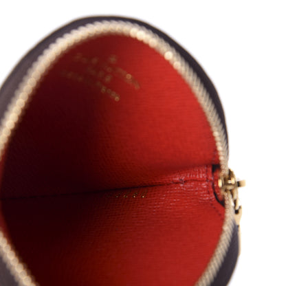 Louis Vuitton Monogram 2020 Christmas Animation Bumper Cars Round Coin Purse Coquelicot 7 of 8