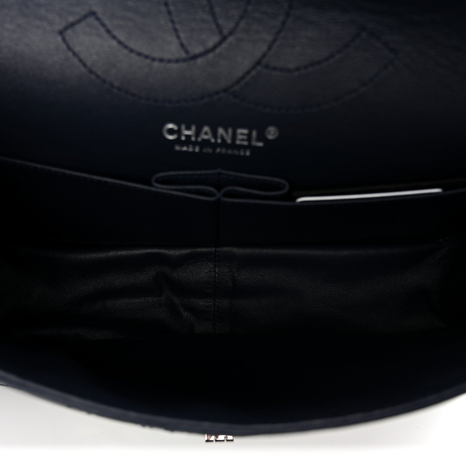 Chanel Patent Quilted 2.55 Reissue 226 Flap Blue 9 of 21