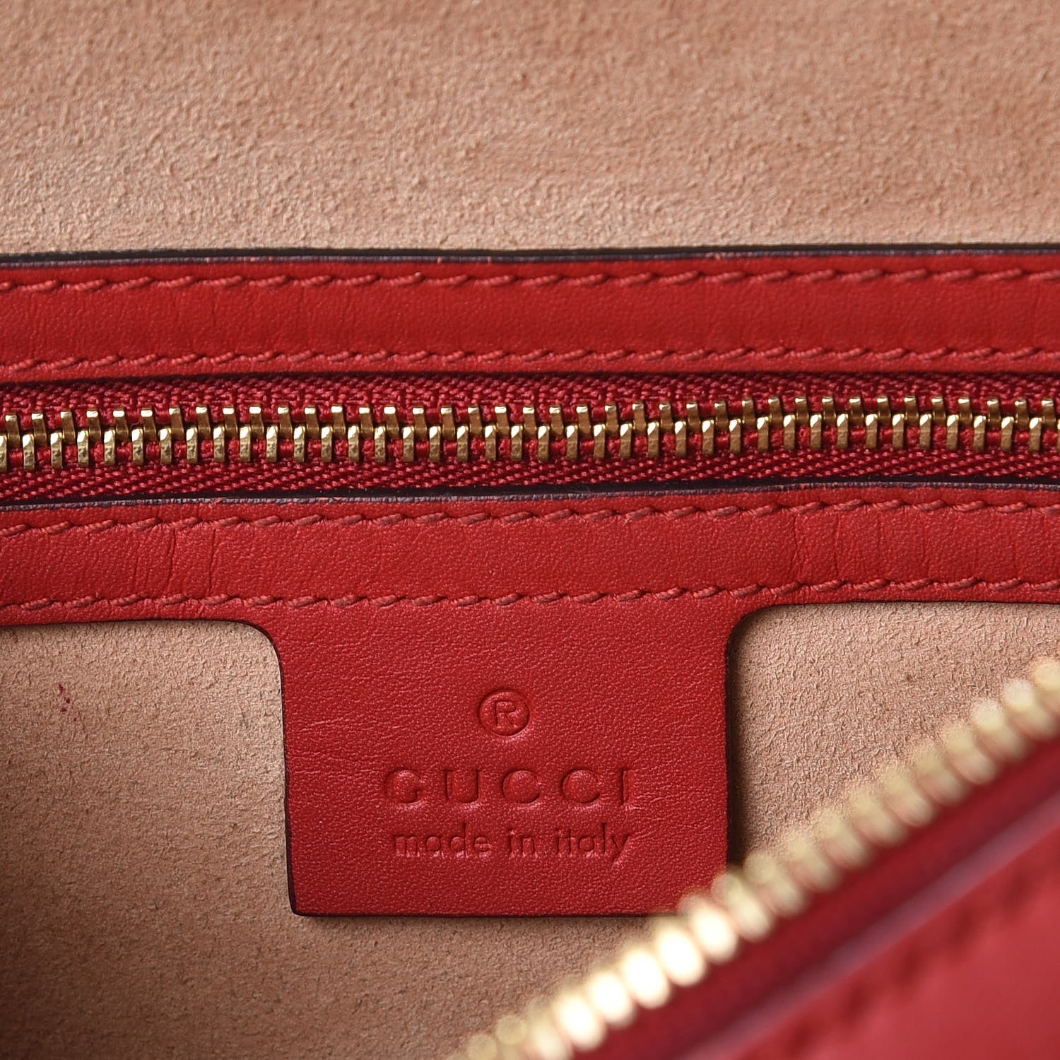 Gucci GG Supreme Monogram Kingsnake Heart Embroidered Medium Boston Hibiscus Red 6 of 17