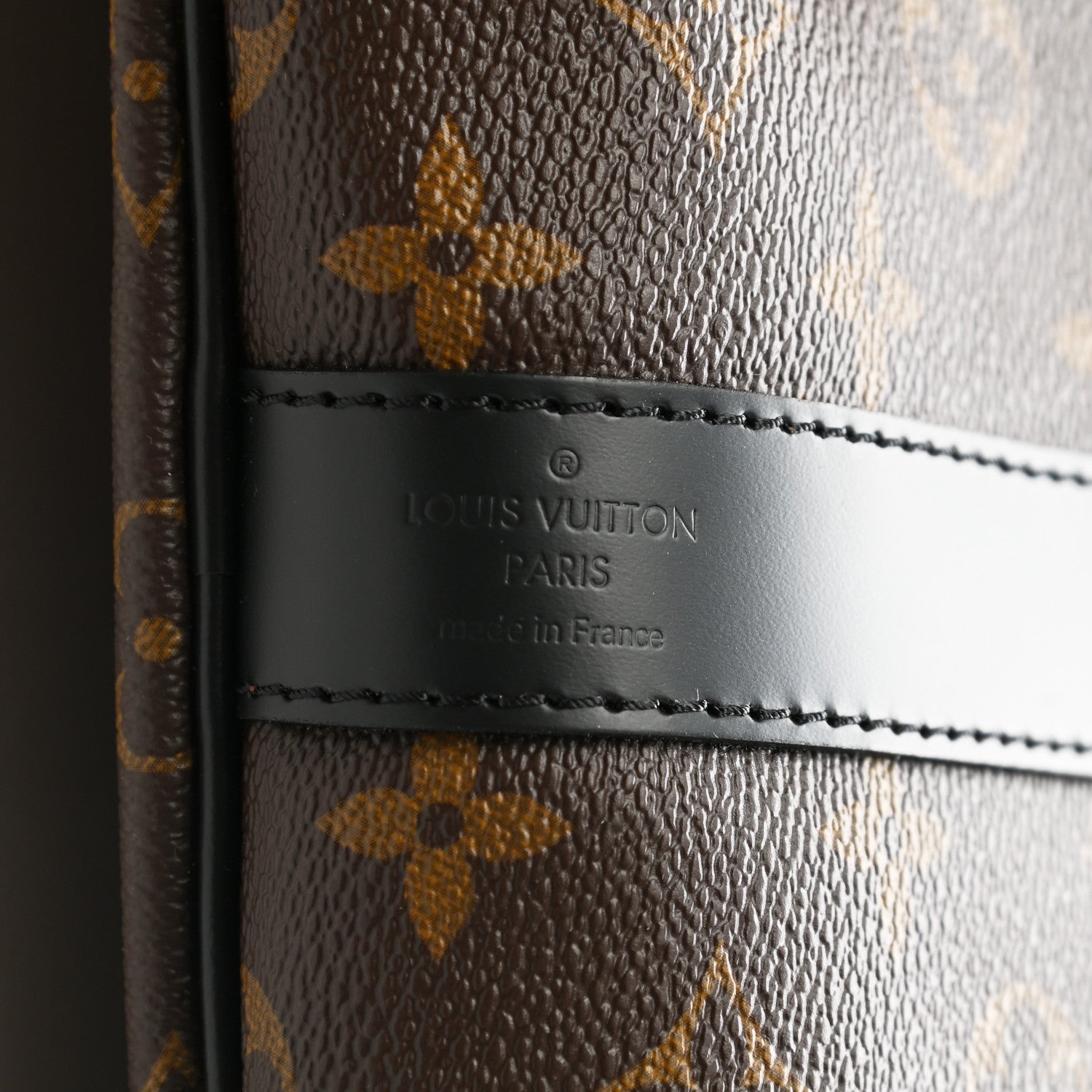 Louis Vuitton Monogram Macassar Keepall Bandouliere 55 6 of 10