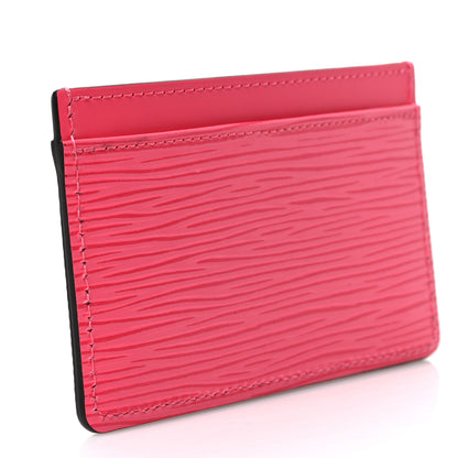 Louis Vuitton Epi Card Holder Fuchsia 3 of 7
