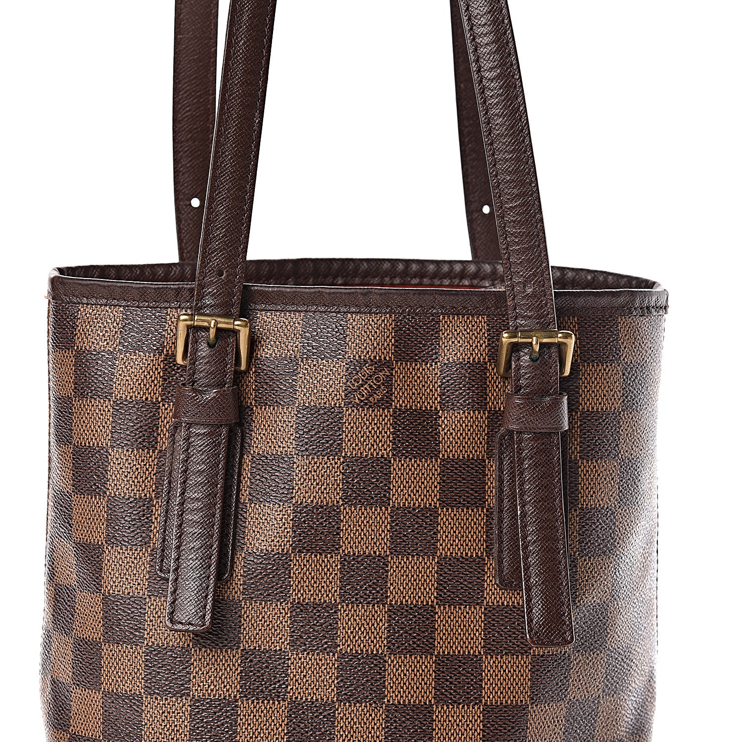 Louis Vuitton Damier Ebene Marais Bucket 23 12 of 19