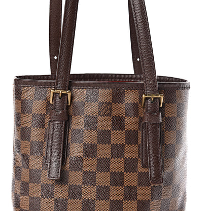Louis Vuitton Damier Ebene Marais Bucket 23 12 of 19