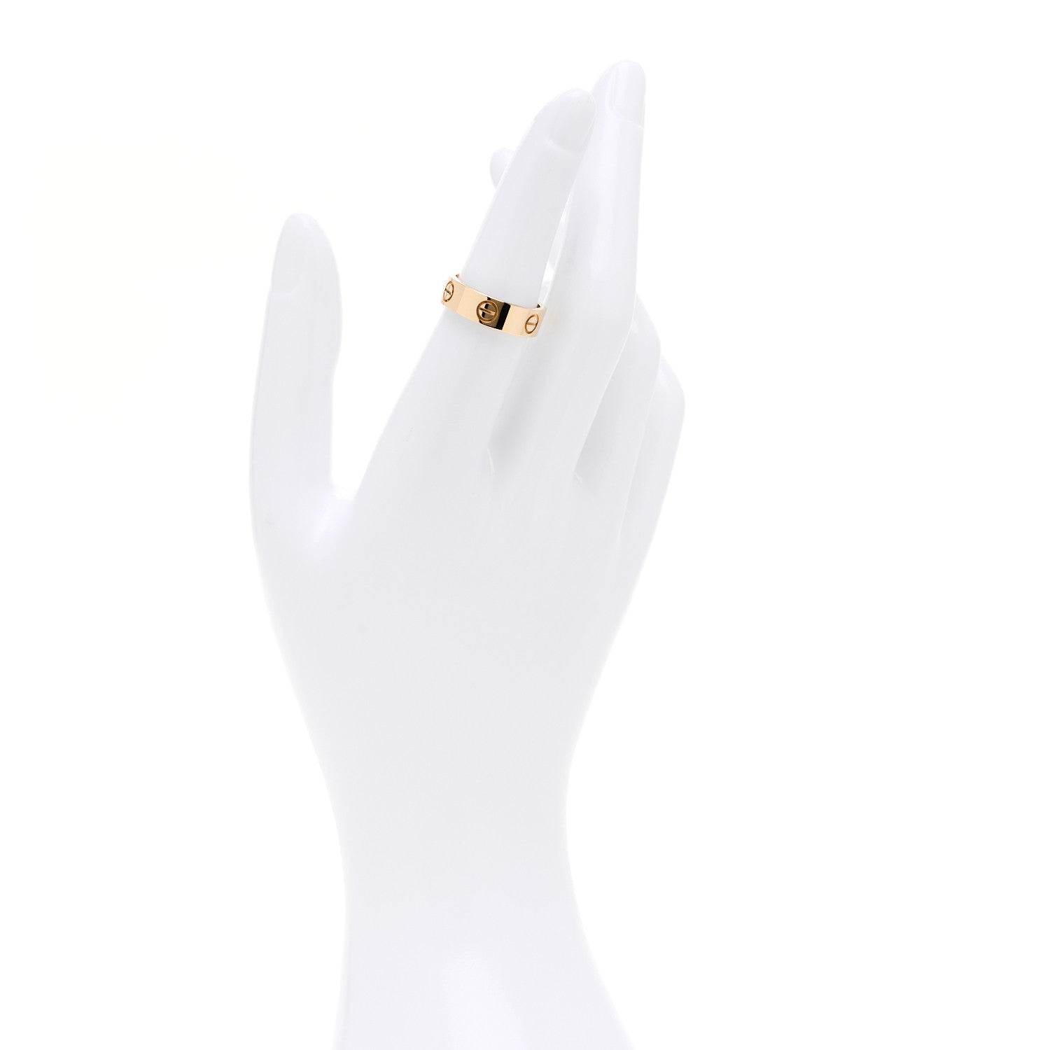 Cartier 18K Yellow Gold 5.5mm LOVE Ring 52 6 2 of 5