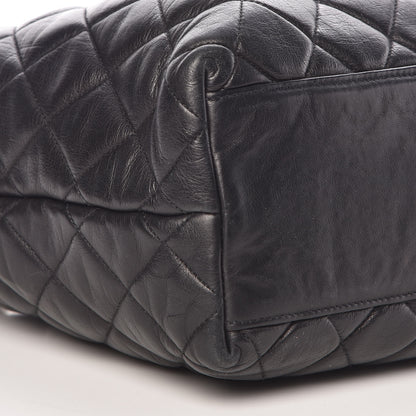 Chanel Lambskin Quilted Tote Black 9 of 10