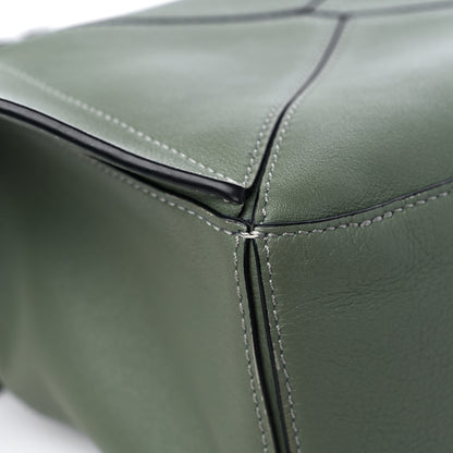 Loewe Calfskin Small Puzzle Bumbag Dark Sage 9 of 10
