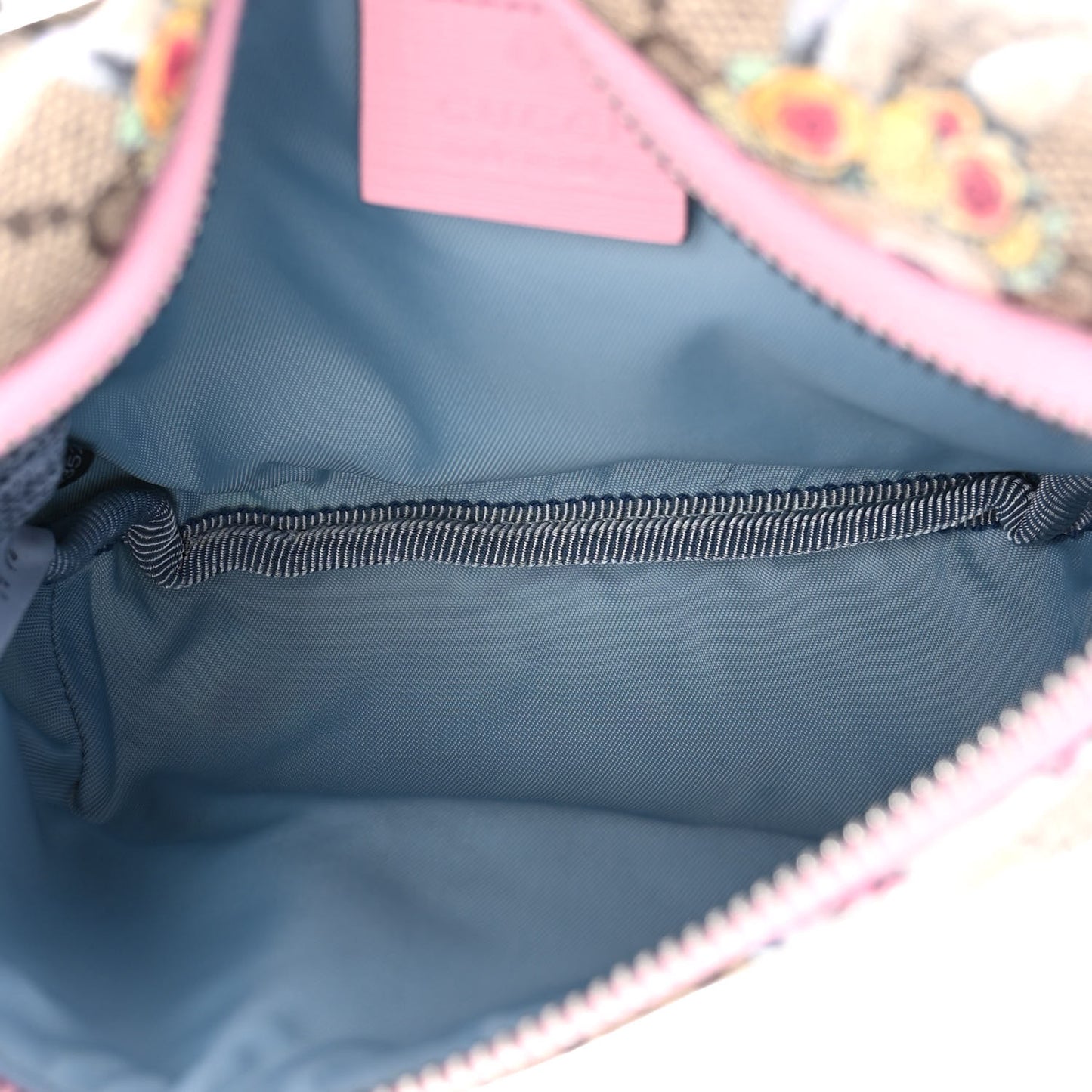 GG Supreme Monogram Childrens Bunny Print Belt Bag Multicolor