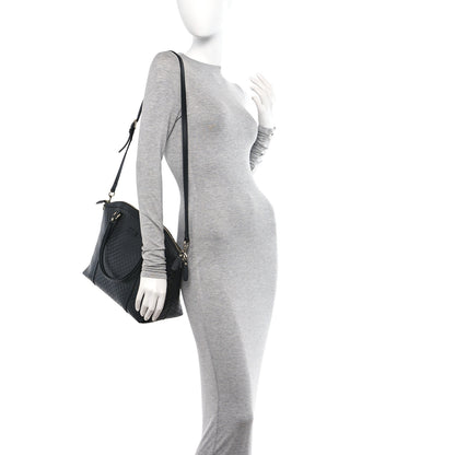 Gucci Soft Microguccissima Dome Satchel Black 2 of 14