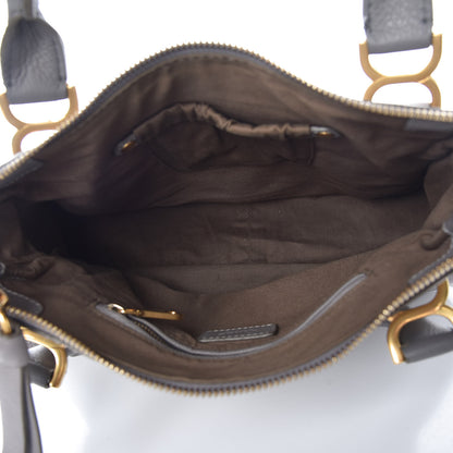 Chloe Calfskin Medium Marcie Satchel Cashmere Grey 6 of 8