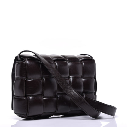 Bottega Veneta Paper Calfskin Maxi Intreccio Padded Cassette Crossbody Bag Fondant 3 of 8