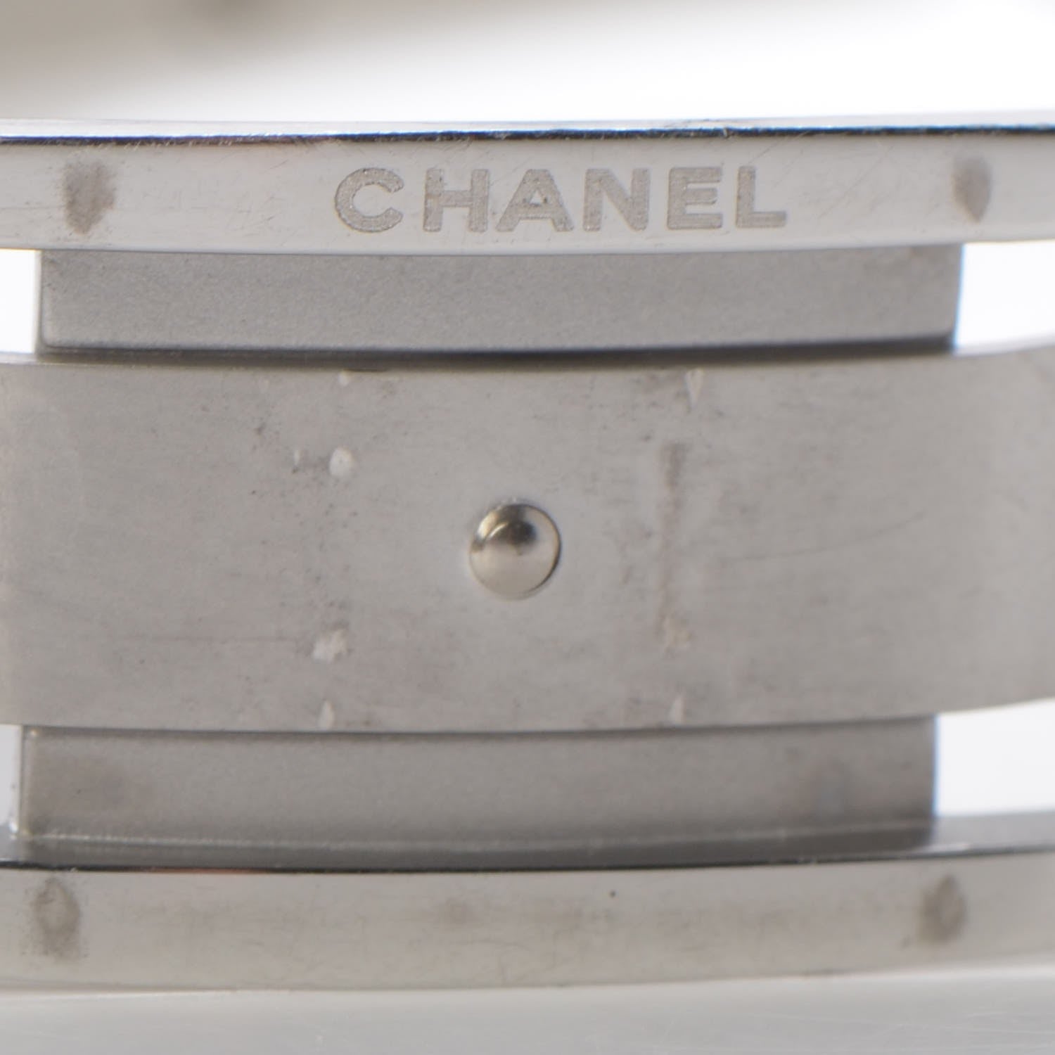 Chanel Stainless Steel Ceramic 33mm J12 Quartz Watch White 5 of 7