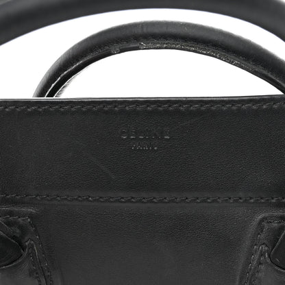 Celine Smooth Calfskin Medium Phantom Luggage Black 6 of 21