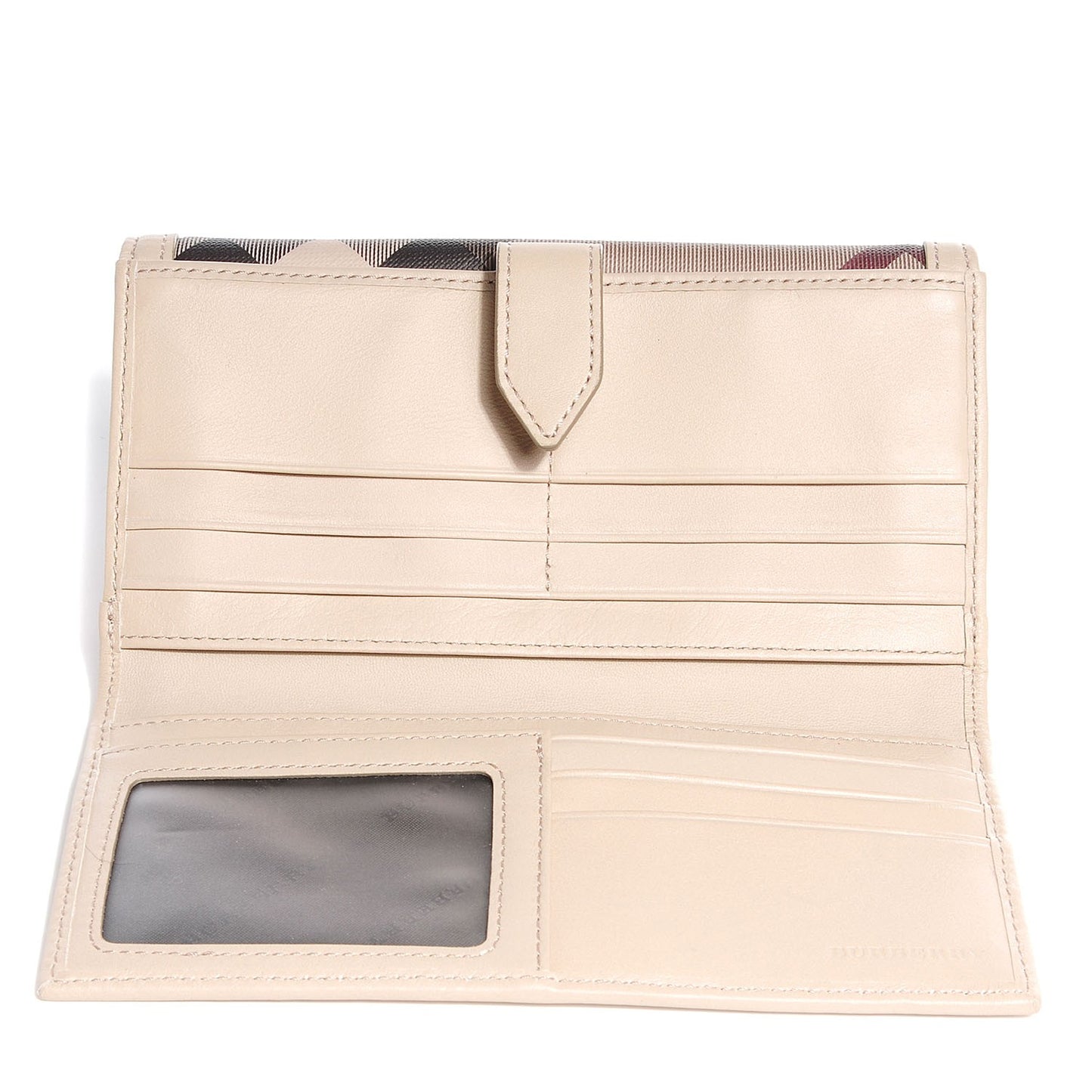 Smoked Check Continental Wallet