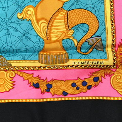 Hermes Silk Les Bissone De Venise Scarf 90 2 of 5