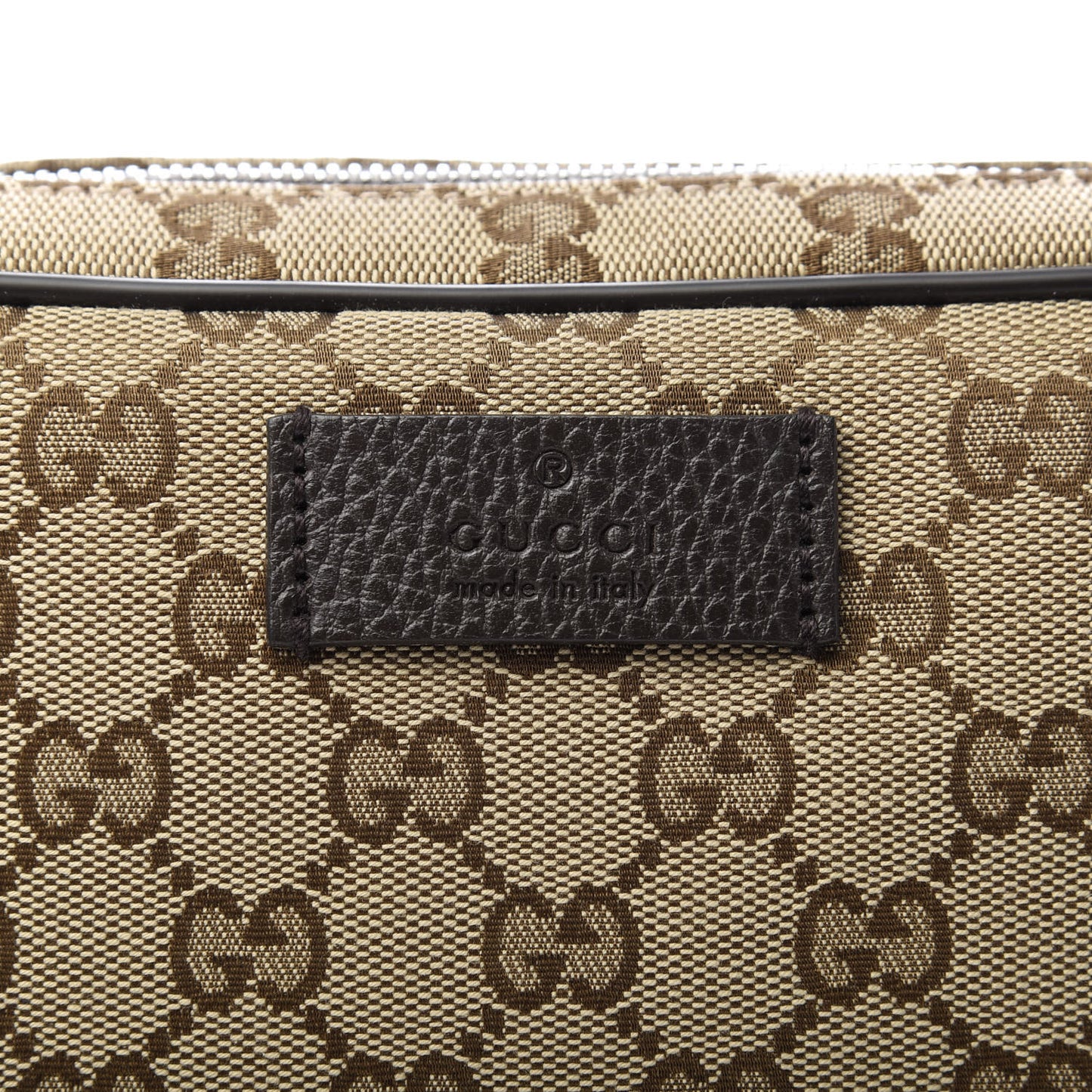 Monogram Belt Bag Dark Brown