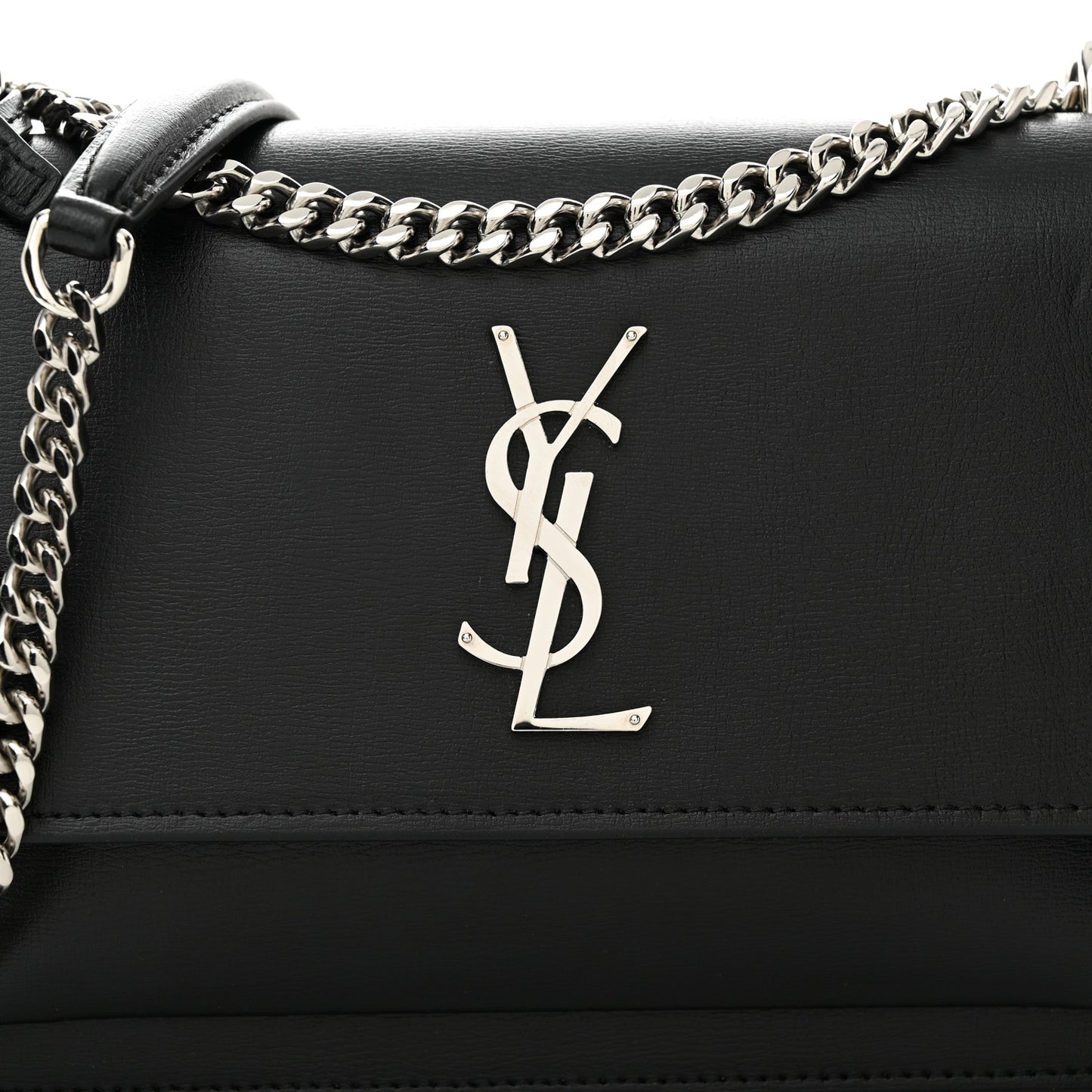 Calfskin Medium Monogram Sunset Black