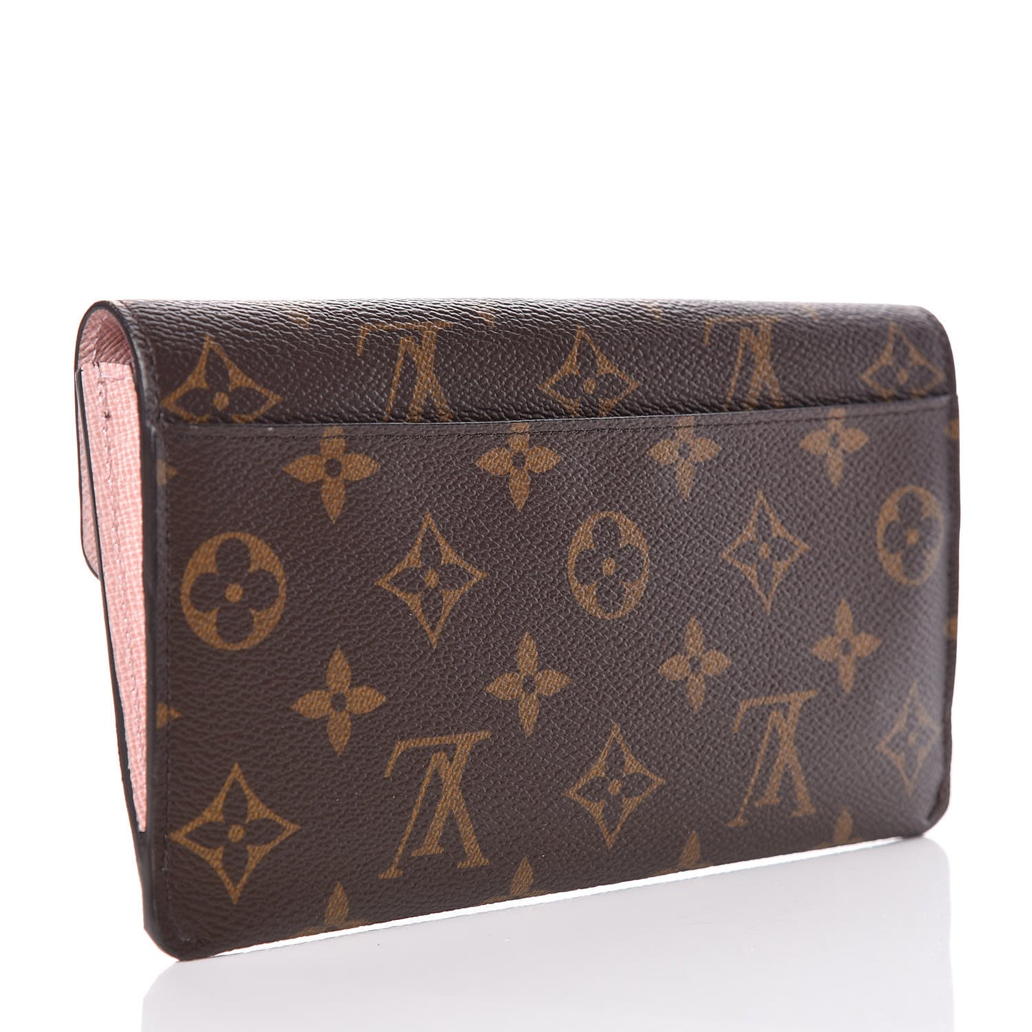 Monogram Jeanne Wallet Rose Ballerine