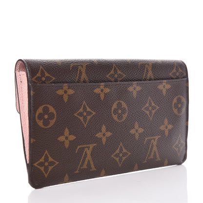 Louis Vuitton Monogram Jeanne Wallet Rose Ballerine 4 of 12