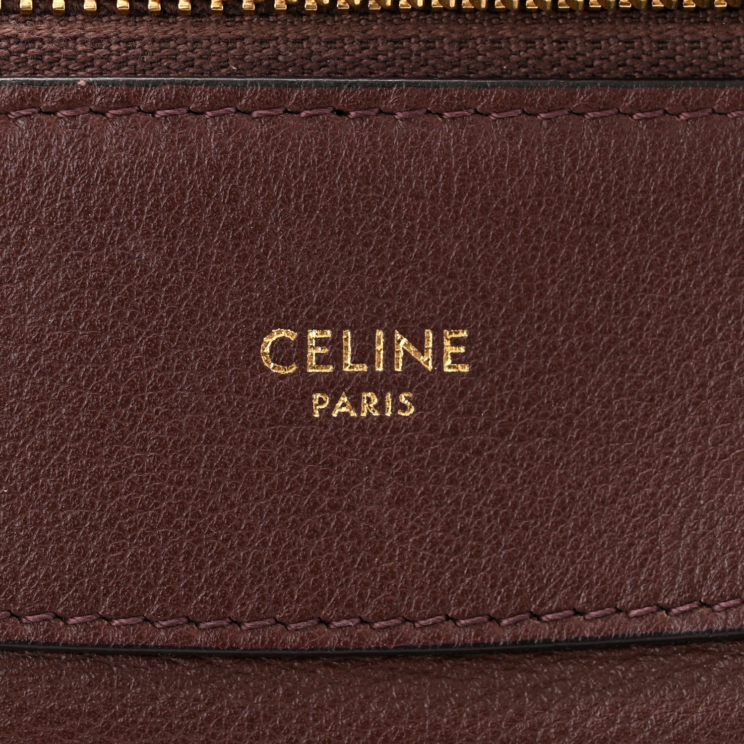 Celine Supple Calfskin Medium Romy Shoulder Bag Hickory 6 of 10