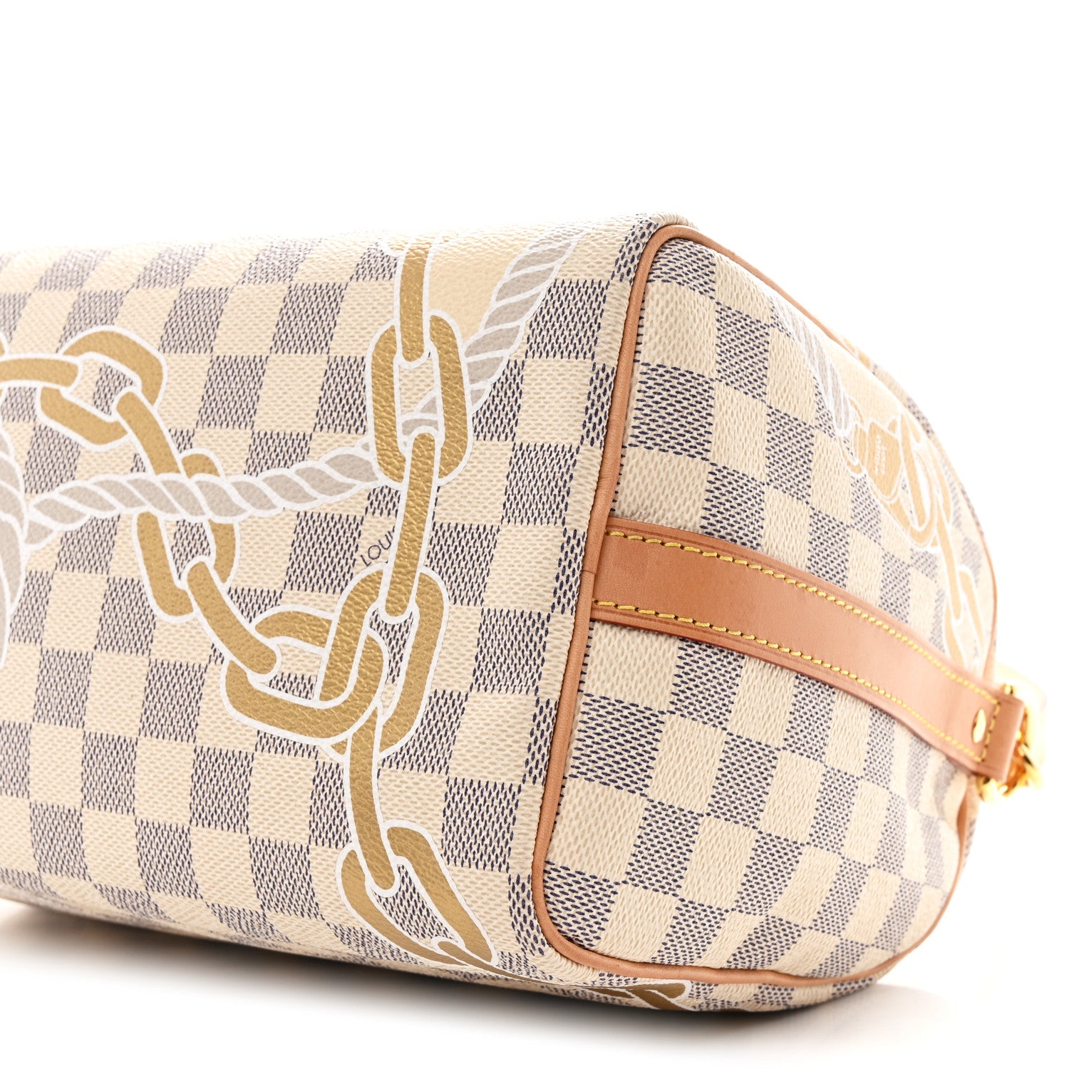 Louis Vuitton Damier Azur Nautical Speedy Bandouliere 25 9 of 9
