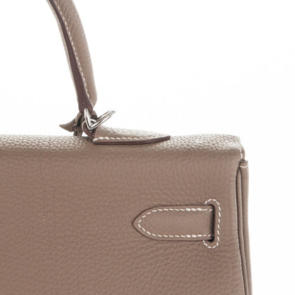 Hermes Togo Kelly Retourne 35 Etoupe 13 of 25
