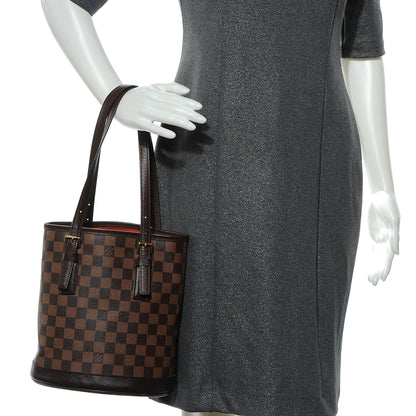 Louis Vuitton Damier Ebene Marais Bucket 23 2 of 7
