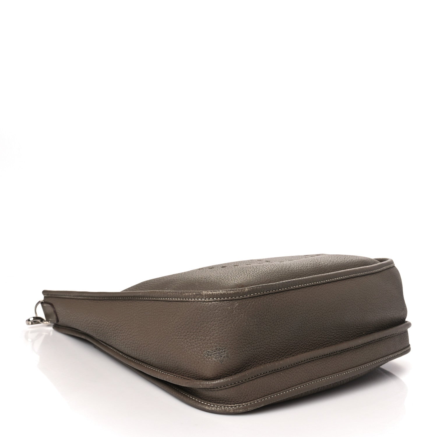 Hermes Taurillon Clemence Evelyne III GM Etoupe 4 of 13