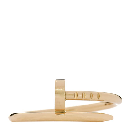 Cartier 18K Yellow Gold Small Juste Un Clou Ring 54 6.75 1 of 5