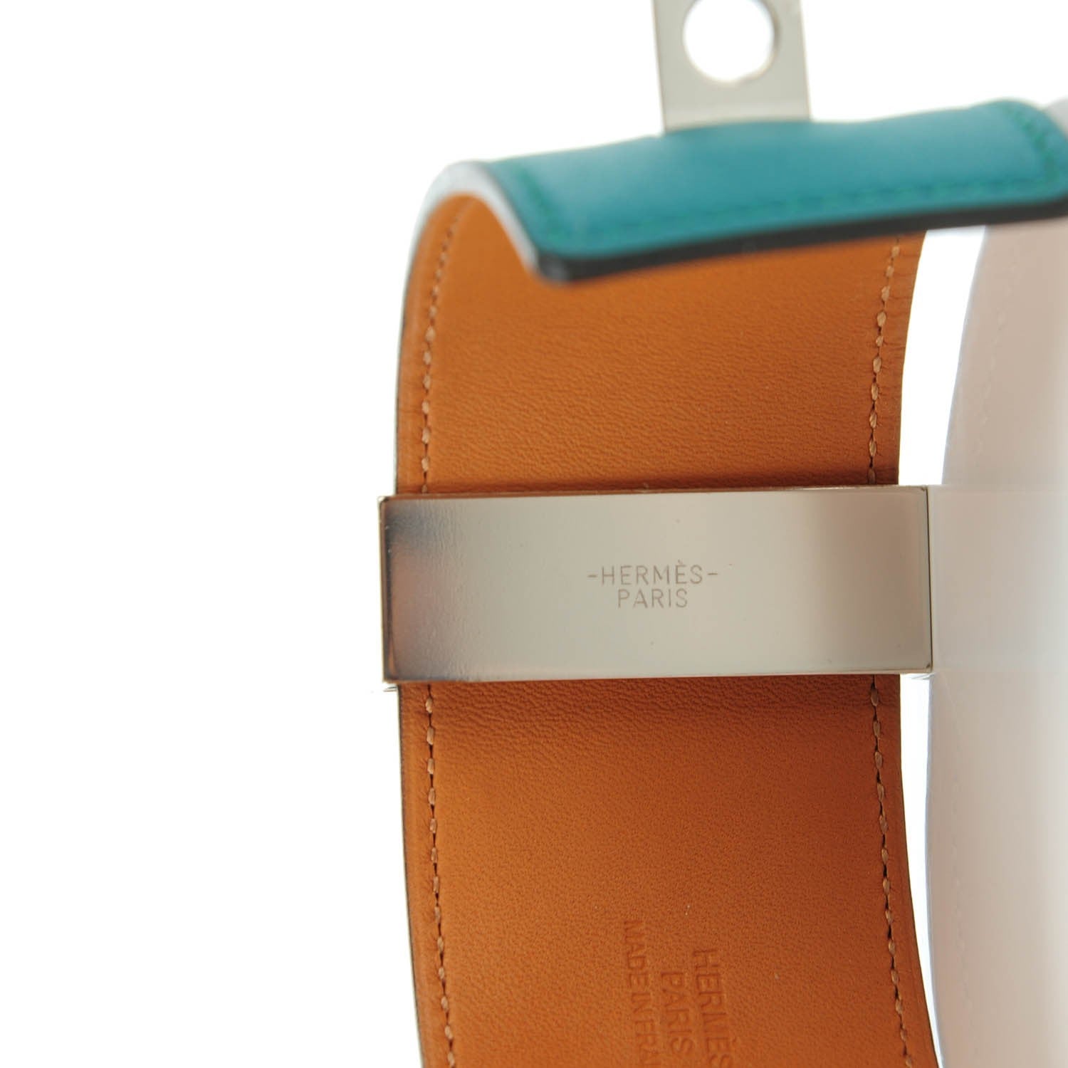 Hermes Swift Collier de Chien CDC Bracelet Malachite S 7 of 7