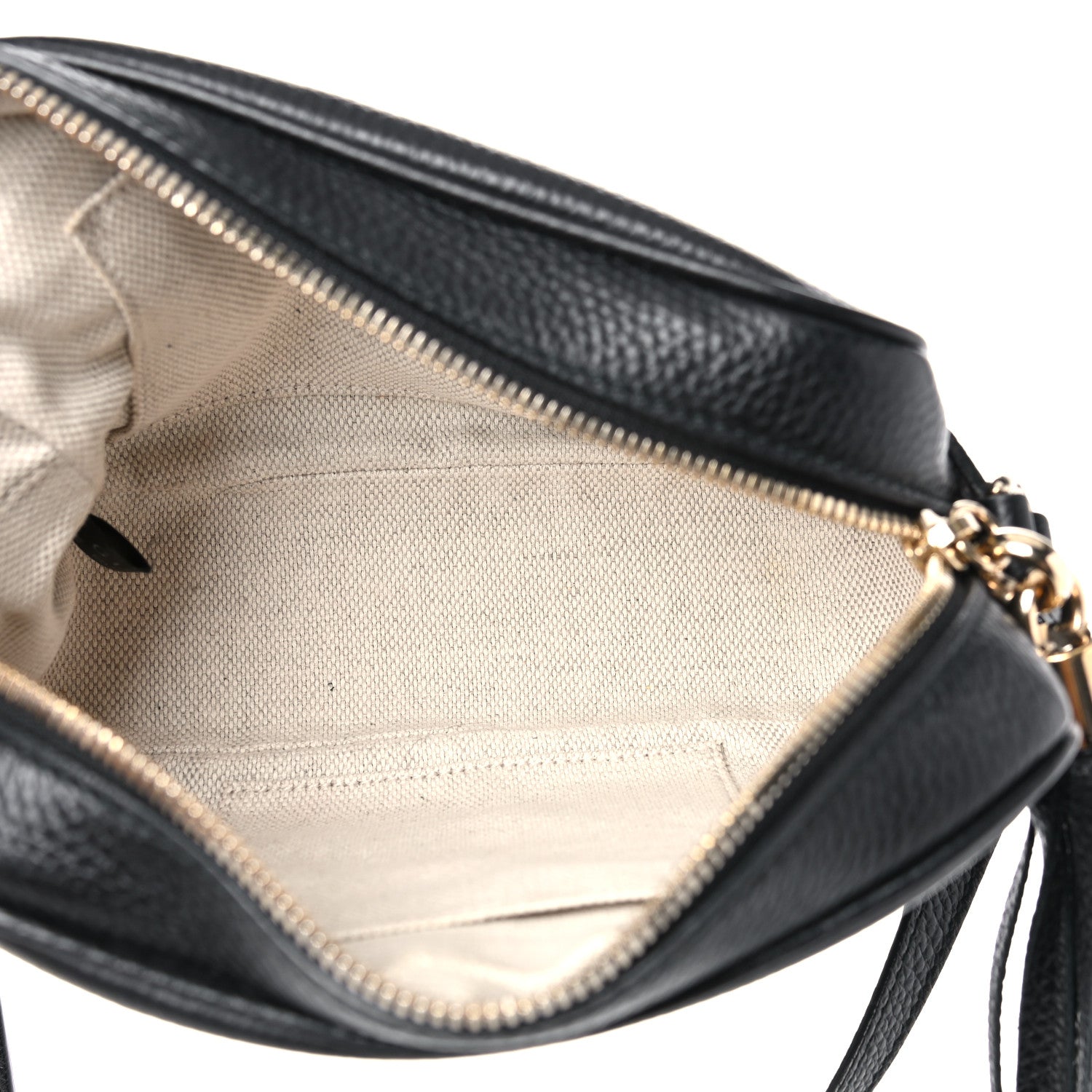 Gucci Pebbled Calfskin Small Soho Disco Bag Black 5 of 10