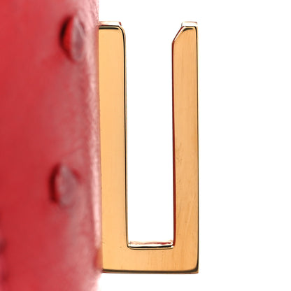 Hermes Ostrich Birkin 30 Rouge Vif 24 of 33