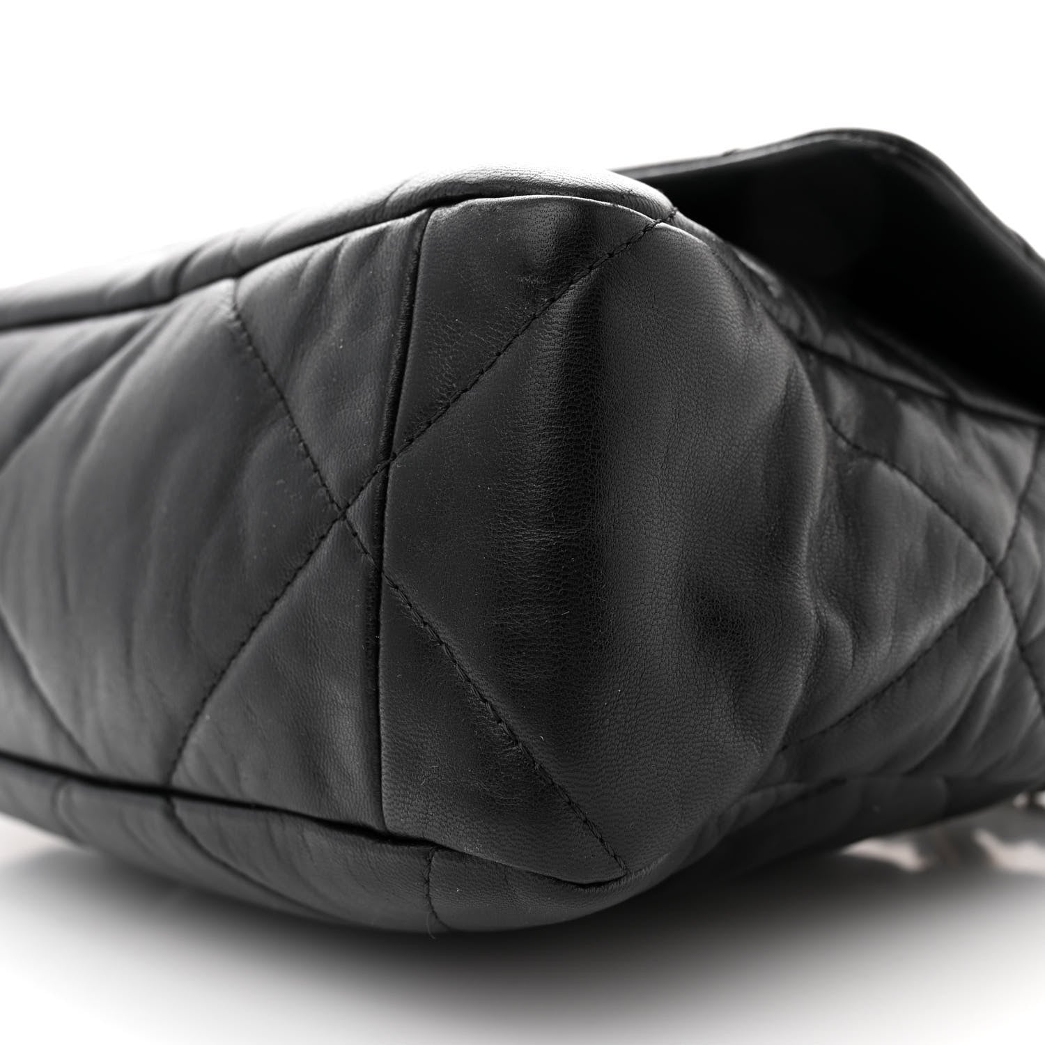 Chanel Lambskin Quilted Large Chanel 19 Flap Black 10 of 14