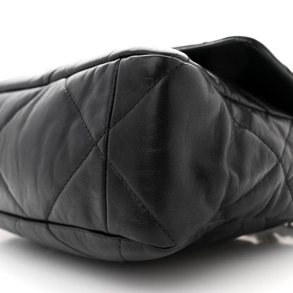 Chanel Lambskin Quilted Large Chanel 19 Flap Black 10 of 14