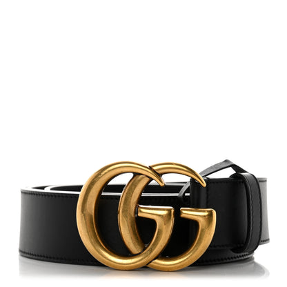Gucci Calfskin Double G 40mm Belt 100 40 Black 1 of 4